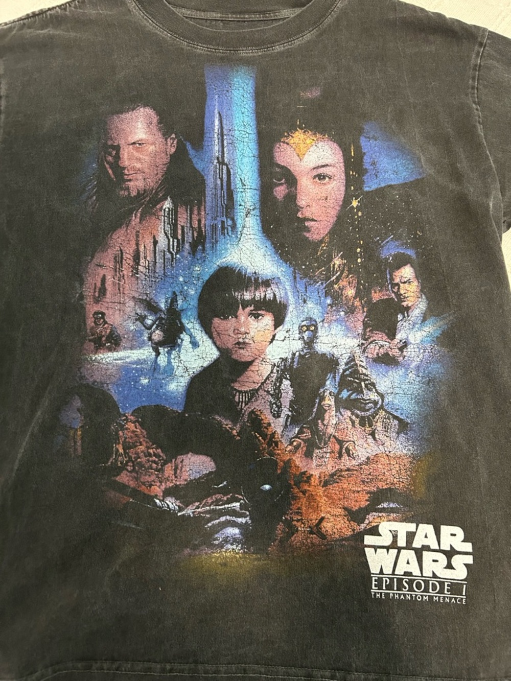 Star Wars The Phantom Menace T-Shirt - Picture 2 of 3